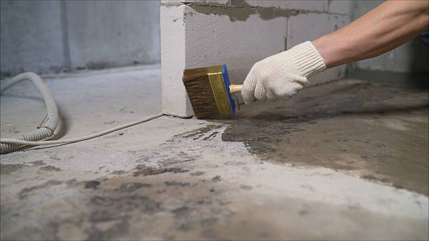 SJ Waterproofing Pros Waterproofing coverage map for Coloma, MI and surrounding area